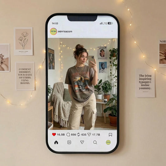 Kişiye Özel Telefon Instagram Ayna