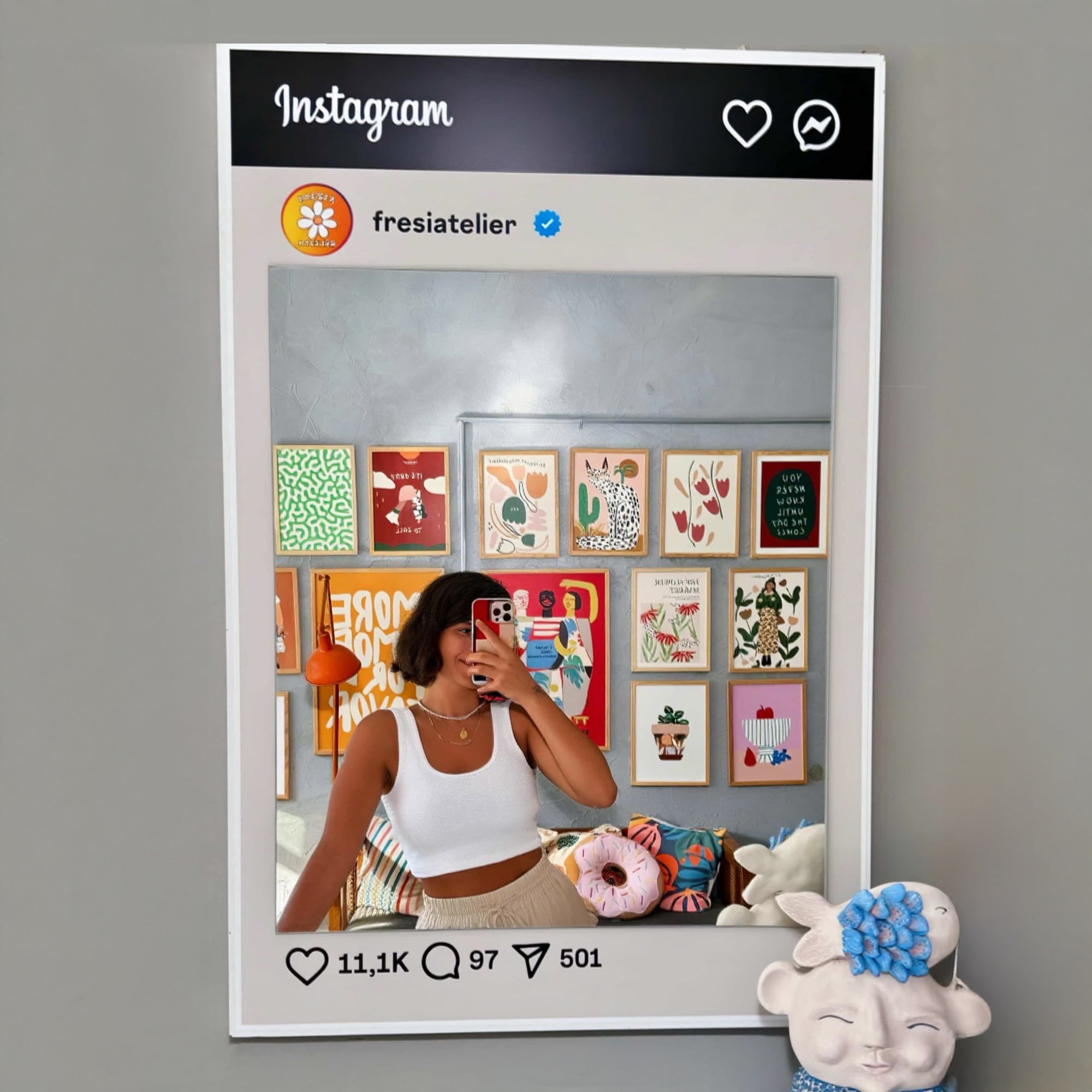 Kişiye Özel Instagram Ayna