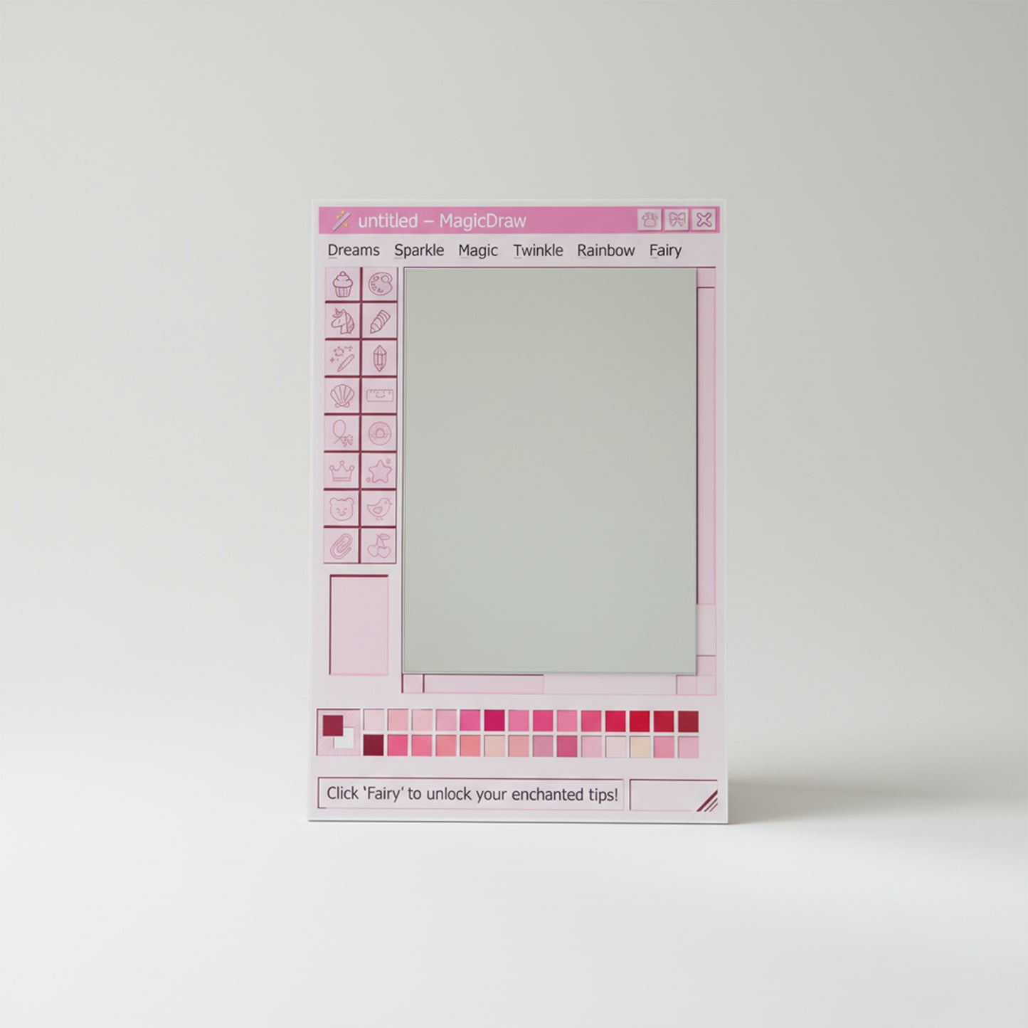 Pembe Paint Ayna