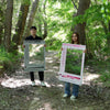Gri Paint Ayna