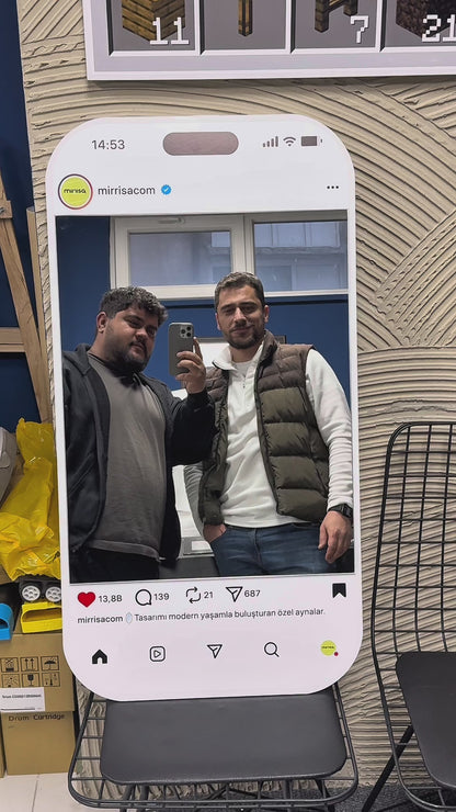 Kişiye Özel Telefon Instagram Ayna
